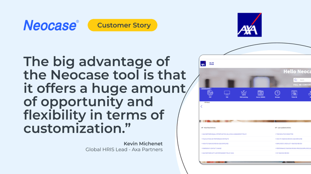 AXA Partners' HR Digital Transformation with Neocase: Challenges, Solutions, and Progress