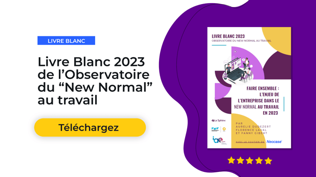 Découvrez le livre blanc 2023 de l'Observatoire du New Normal au Travail